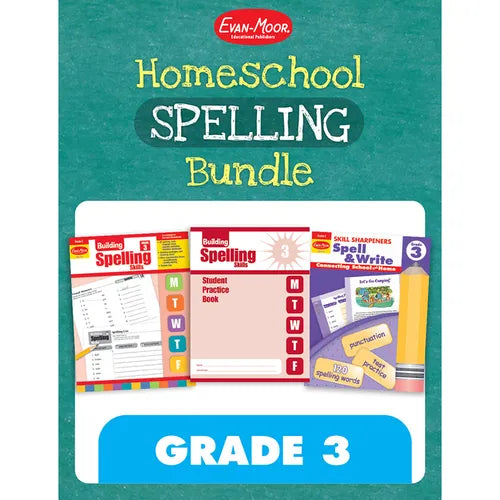 Homeschool Spelling Bundle, Grade 3