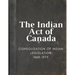 The Indian Act of Canada