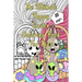 The Ultimate Happy Easter Coloring Book for kids: ages 4-8 with eggs, cute bunnies and funny animals to color.