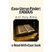 Easy-Verse-Finder: Exodus KJV Holy Bible (a Read-With-Ease book)
