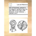 Acts of Assembly, Passed in the Island of Jamaica, from the Year 1681 to the Year 1769 Inclusive. in Two Volumes. ... Volume 2 of 2
