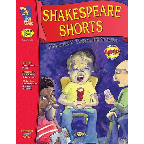 Shakespeare Plays Adapted for Readers Theater with Scripts & Activities Gr 2-4