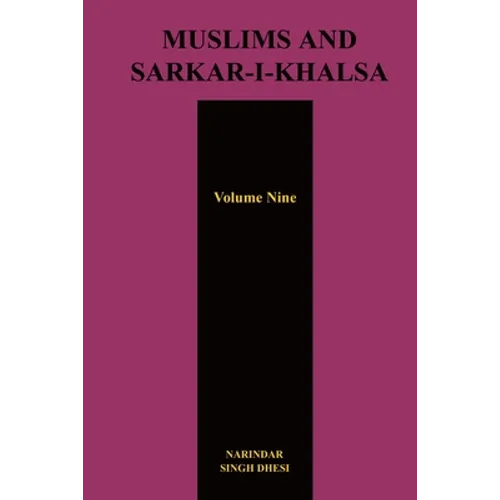 Muslims and Sarkar-i-Khalsa - Paperback