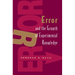 Error and the Growth of Experimental Knowledge