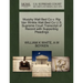 Murphy Wall Bed Co V. Rip Van Winkle Wall Bed Co U.S. Supreme Court Transcript of Record with Supporting Pleadings