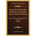 Speeches Of Alexander Mackenzie, During His Recent Visit To Scotland: With His Principal Speeches In Canada (1876)