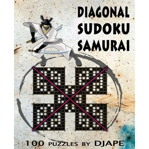 Diagonal Sudoku Samurai X: 100 puzzles