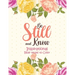 Be Still and Know - Inspirational bible verses to Color: 52 Bible Verse Coloring Pages Religious Gift for Christian Girls and Women, Christian Colorin