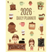 Coffee Planner 2026: Daily Organizer for 2026 (12 Months) Funny Caffeine Scheduler with Cappuccino, Muffins & Good Vibes