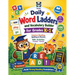 Daily Word Ladders and Vocabulary Builder for Grades K-1: Interactive Kids Weekly Workbook to Improve Reading, Spelling, and Phonics 100+ Engaging Rep