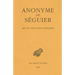 Anonyme de Seguier, Art Du Discours Politique