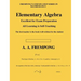 Elementary Algebra