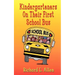 Kindergarteners On Their First School Bus