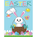 Easter Coloring And Activity Book: Easter Coloring Pages and Activities for Kids Ages 5 And Up