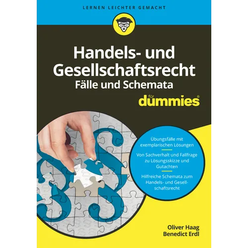 Handels- und Gesellschaftsrecht Falbearbeitung und Schemata für Dummies