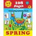 Spring: Coloring and Activity Book with Puzzles, Brain Games, Mazes, Dot-to-Dot & More for 2-5 Years Old Kids