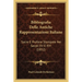 Bibliografia Delle Antiche Rappresentazioni Italiane: Sacre E Profane Stampate Nei Secoli XV E XVI (1852)