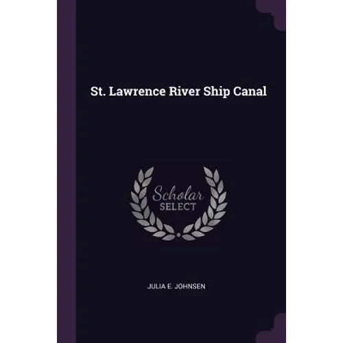 St. Lawrence River Ship Canal