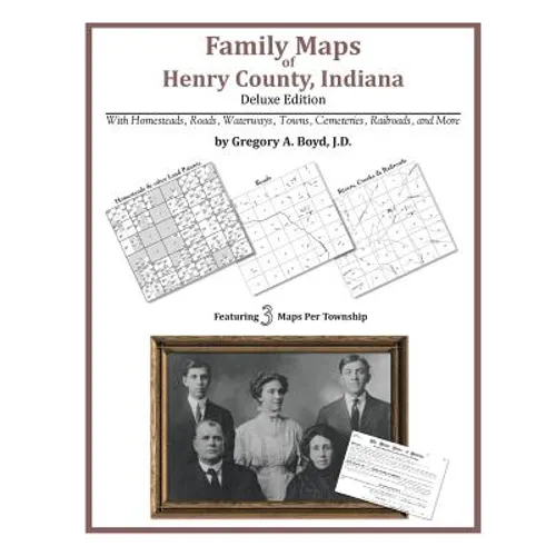 Family Maps of Henry County, Indiana