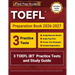 TOEFL Preparation Book 2026-2027: 3 TOEFL iBT Practice Tests and Study Guide [Includes Audio Links]