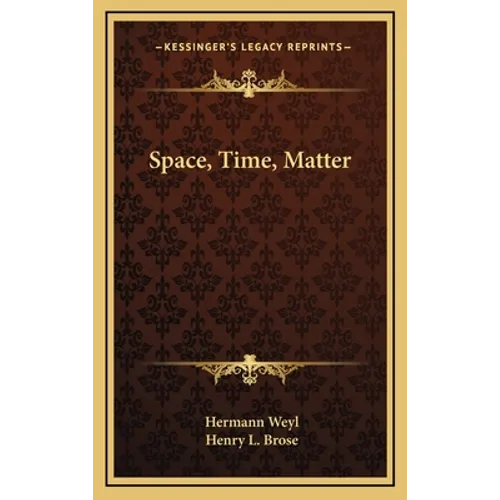 Space, Time, Matter