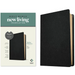 NLT Thinline Reference Bible, Filament Enabled Edition (Red Letter, Genuine Leather, Black)