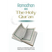 Ramadhan with The Holy Qur'an: 30 Lessons in 30 days