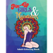 Pin-Up Girls & Mandalas: Retro Style Adult Coloring Book