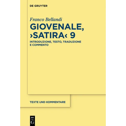 Giovenale, >Satira - Paperback