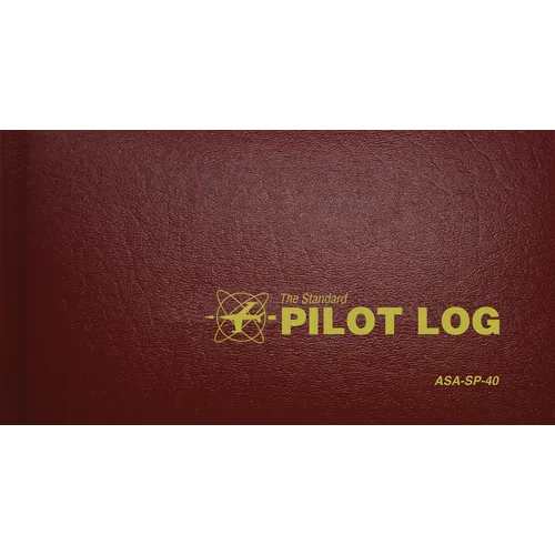 The Standard Pilot Log (Burgundy): Asa-Sp-40