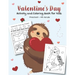 Valentine's Day Activity and Coloring Book for kids Preschool-4th grade: Filled with Fun Activities, Word Searches, Coloring Pages, Dot to dot, Mazes