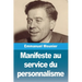 Manifeste au service du personnalisme