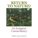 Return to Nature?: An Ecological Counterhistory