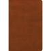 CSB Giant Print Single-Column Bible, Burnt Sienna Leathertouch