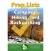 Prep Lists for Camping, Hiking, and Backpacking: A Quick Reference Guide with lists of everything you need to plan for your next adventure or to impro