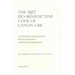 The 1917 Pio Benedictine Code of Canon Law
