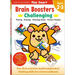 Play Smart Brain Boosters: Challenging - Age 2-3: Pre-K Activity Workbook: Boost Independent Thinking Skills: Tracing, Coloring, Shapes, Cutting, Draw