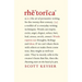 Rhetorica: A Toolkit of 21 Everyday Writing Techniques