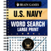 Brain Games - U.S. Navy Word Search - Large Print