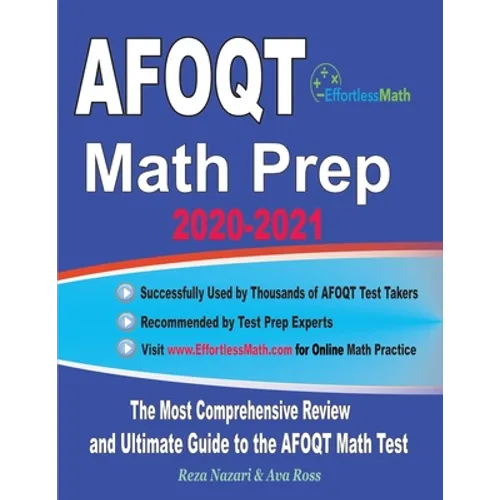 AFOQT Math Prep 2020-2021: The Most Comprehensive Review and Ultimate Guide to the AFOQT Math Test