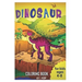 dinosaur coloring book for kids ages 4-8: coloring book for kids 4-8 years old