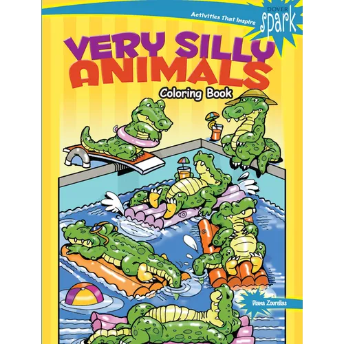 Spark Very Silly Animals Coloring Book
