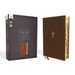 Nasb, Thinline Bible, Leathersoft, Brown, Red Letter Edition, 1995 Text, Thumb Indexed, Comfort Print