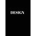 Design: Hardcover Black Decorative Book for Decorating Shelves, Coffee Tables, Desk, Bookcase, Living Room, Office, Home Accents