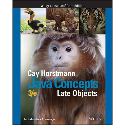 Java Concepts: Late Objects