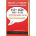 English Literature: (COMPENDIUM OF MCQs PART- II)