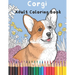 Corgi: Adult Coloring Book