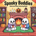 Bold & Easy Spooky Buddies Coloring Book: Fun and Festive Halloween Stress Relief Coloring