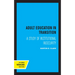 Adult Education in Transition: A Study of Institutional Insecurity
