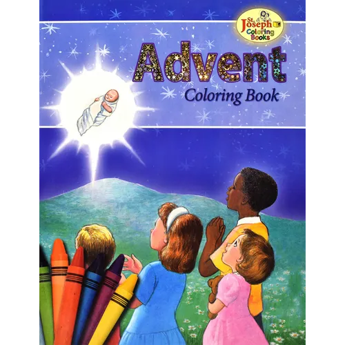 Coloring Book about Advent - Paperback